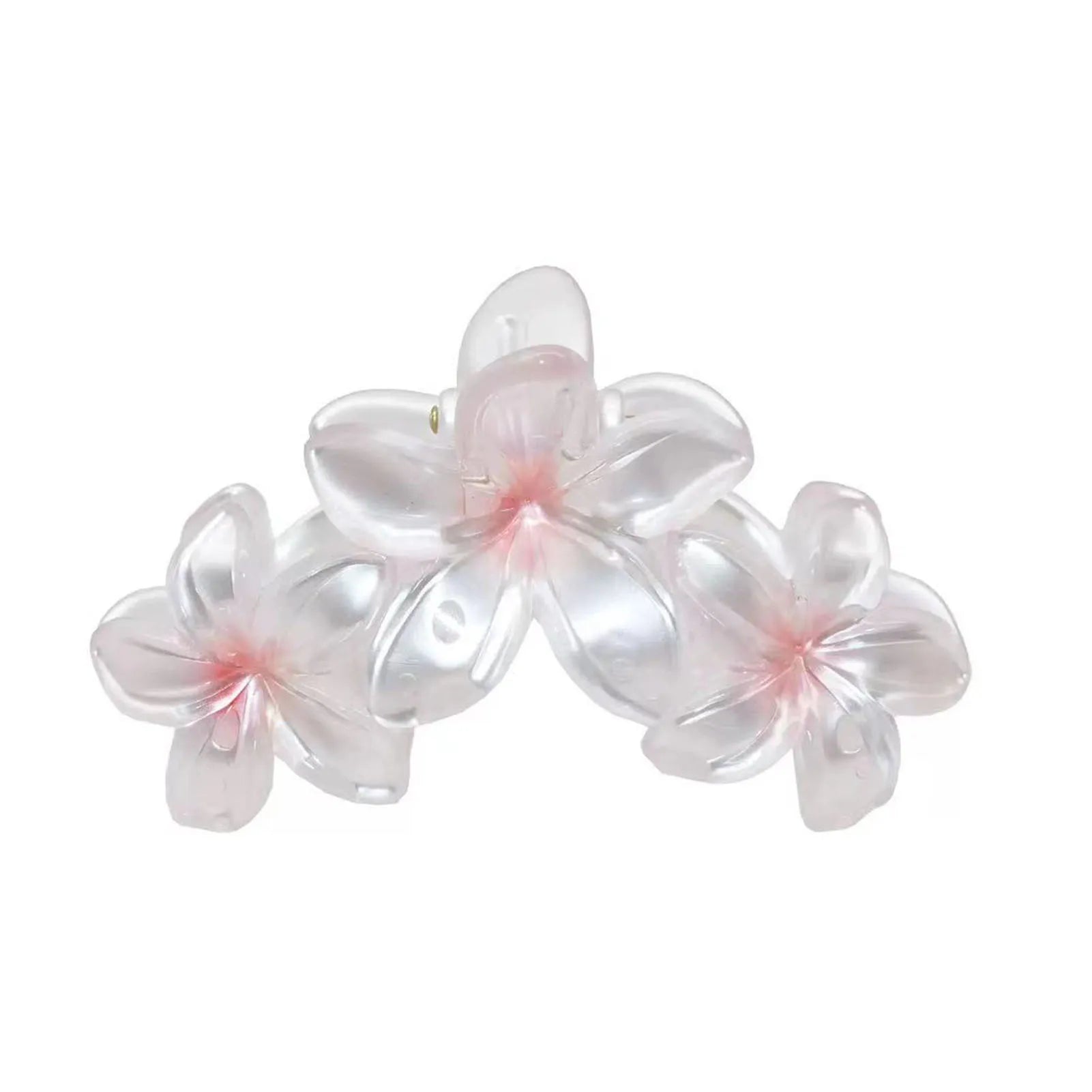 Burgundy Flower Hair