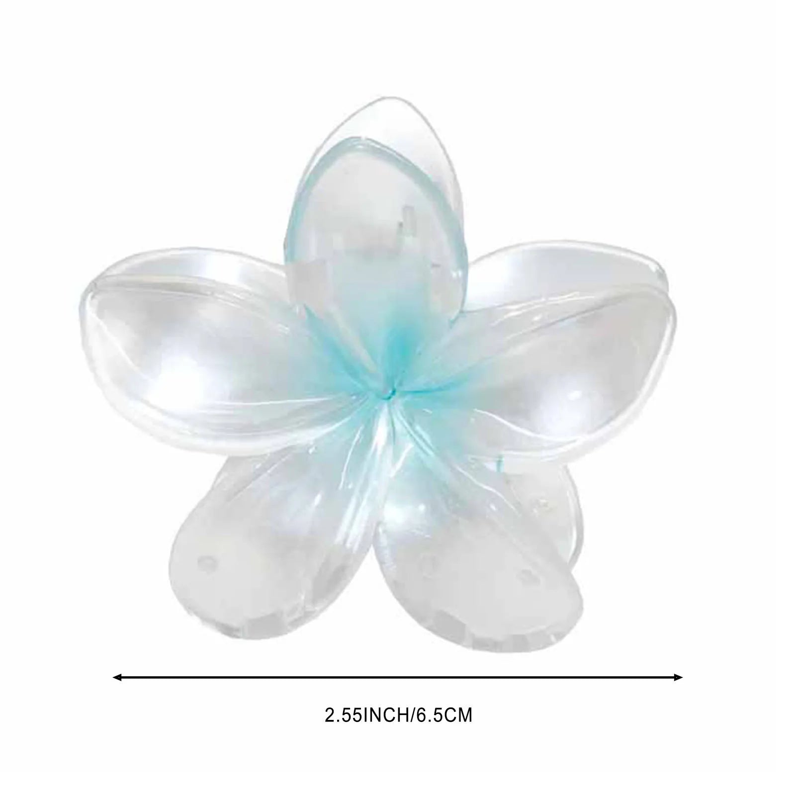 Burgundy Flower Hair