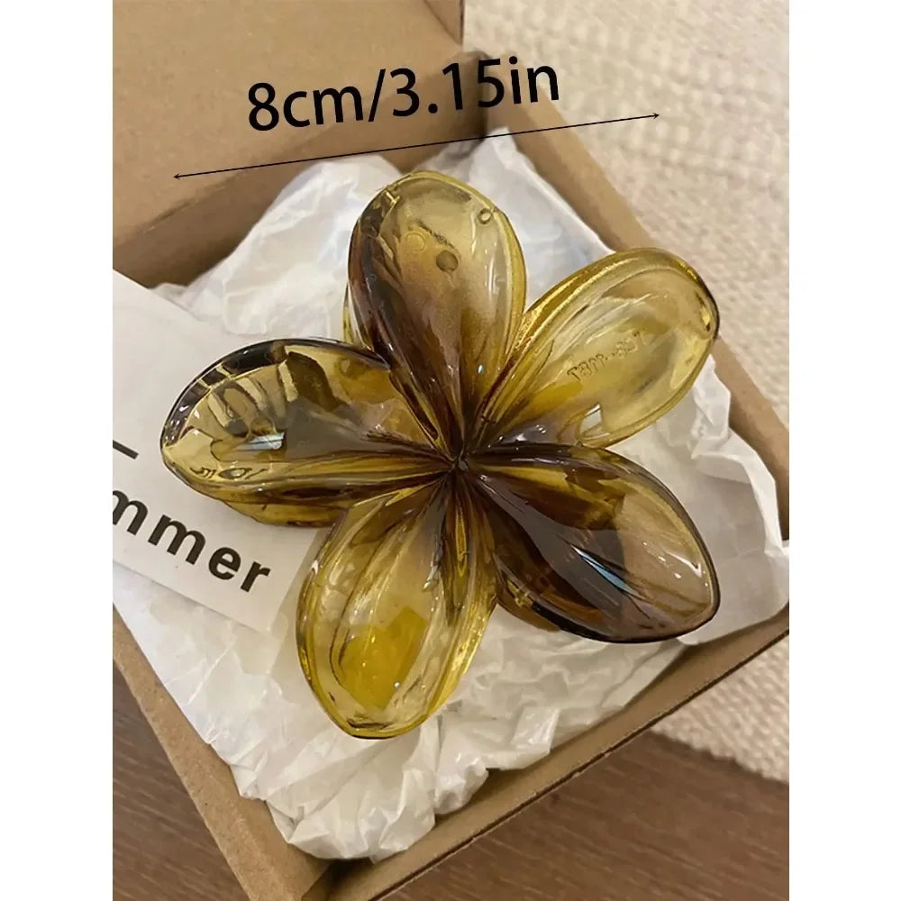 Autumn Flower Hair Clip
