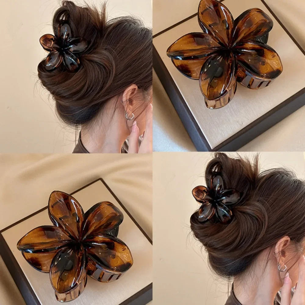Autumn Flower Hair Clip