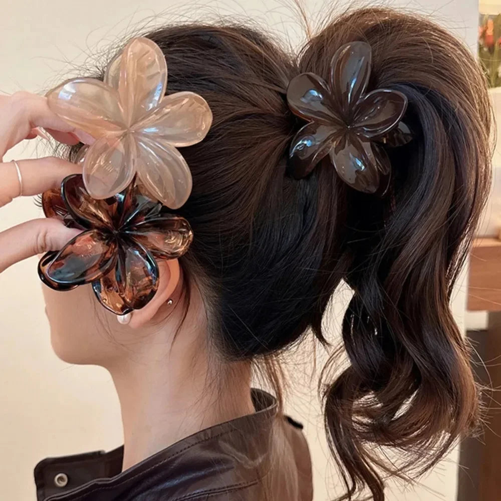 Autumn Flower Hair Clip