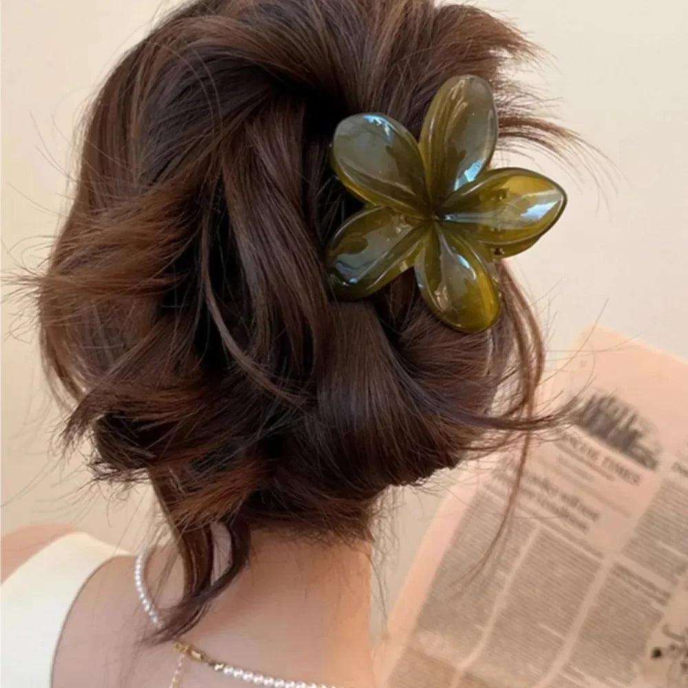 Autumn Flower Hair Clip