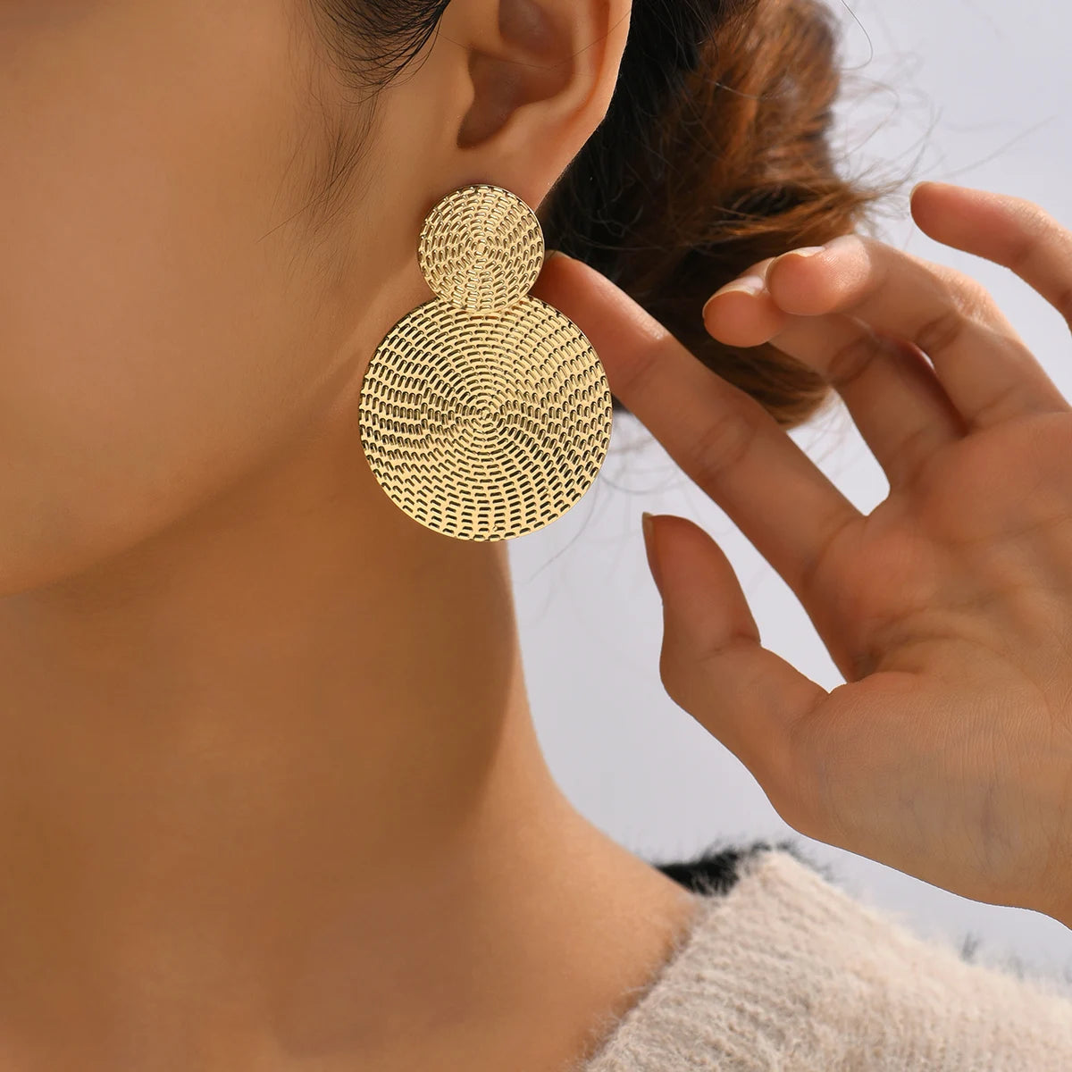 Round Earrings