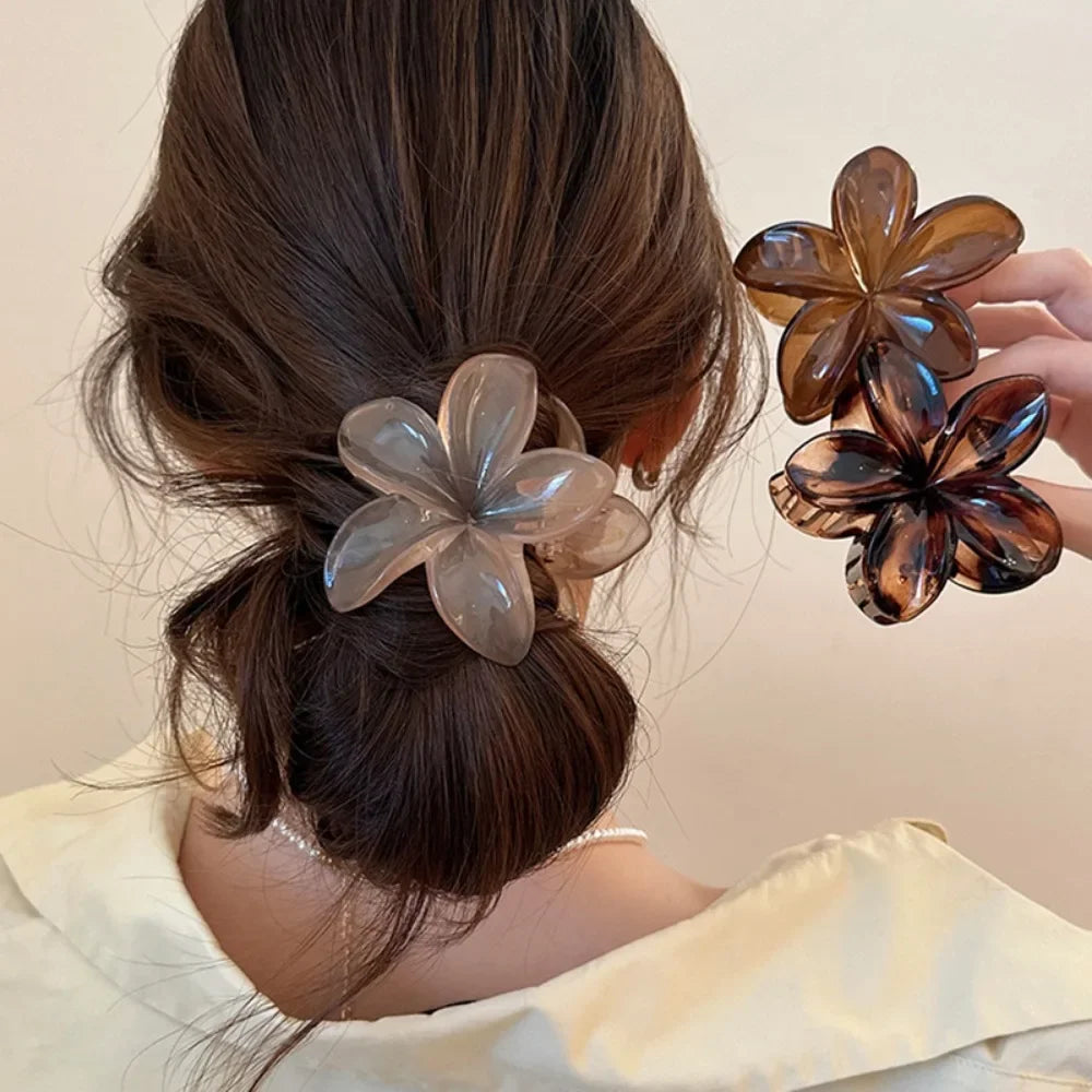 Autumn Flower Hair Clip